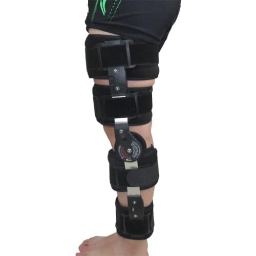 Adjustable Knee Joint Support Injury Fracture Support Bracket With Airbag Strap Tibia Leg Fixed Health Care Tools