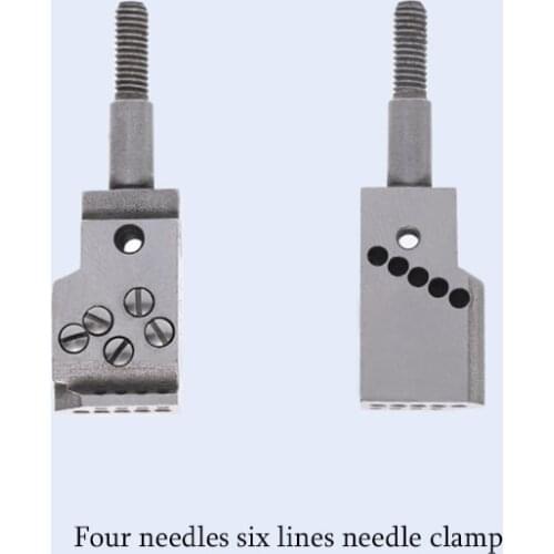 SHING RAY FW740/YAMATO FD62 68053 5.2 or 6.0 Four needles six lines needle clamp original quality sewing machine parts