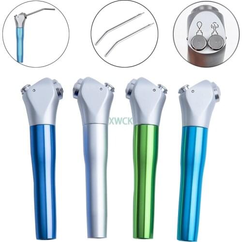 1set Dental Air Water Spray Triple 3 Way Syringe Handpiece + 2 Nozzles Tips Tubes For Oral Care For Dental Lab tools
