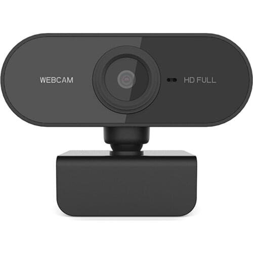 USB2.0 1080P 360° Web Camera High Definition FHD Webcam 2M Pixel Video Web Camera with Microphone for Computer Laptop Office