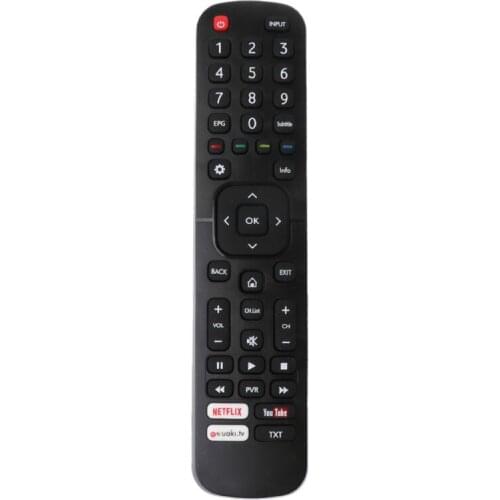 Remote Control Replacement for HISENSE EN2X27HS H65M5500 65\" Smart LED TV 43K300UWTS0100 49K300UWTS 55NEC5200 65K5500UWTS