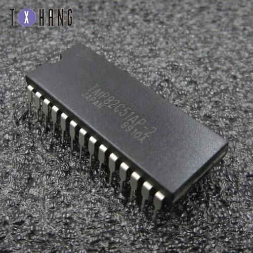 1/5PCS TMP82C51AP-2 TMP82C51 DIP-28 Programmable Communication Interface diy electronics