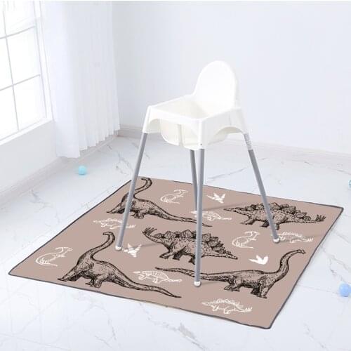 130x130cm Baby Play Mat Square Carpet Girl Room Decor Play Area Rug Bedside Floor High Chair Mat Large Carpets