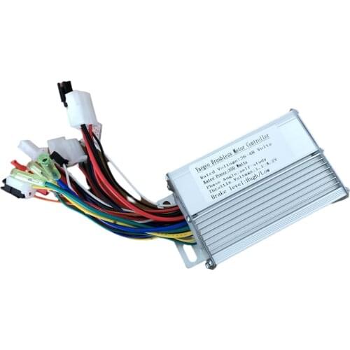 36V 48V 350W Electric Bicycle E-bike Scooter Brushless DC Motor Controller 16-18A