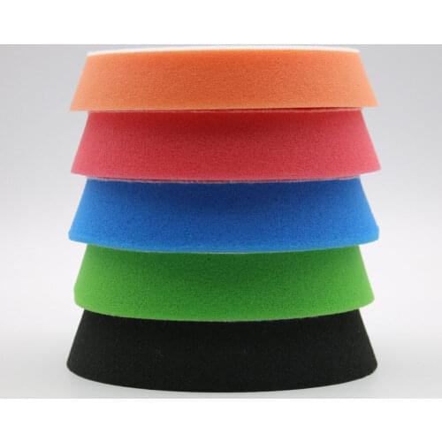 ATPRO 5pcs 6 Inch Car Polishing T-shaped Sponge Wheel Inclined Surface Polishing and Waxing Household Polishing Disc