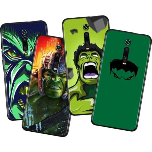 Hulks Avengers For Xiaomi Redmi 9i 9T 9A 9C 9 8A 8 GO 7 7A S2 Y2 6 6A 5 5A 4X Prime Pro Plus Black Phone Case