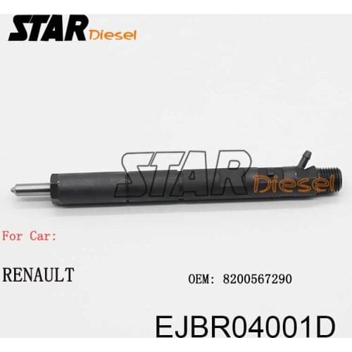 Star Diesel Fuel Inyector EJBR04001D (8200567290) New Injector EJB R04001D High quality Injector EJBR0 4001D For RENAULT