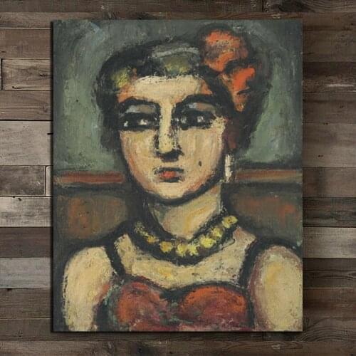 Georges Rouault Nordic Poster Canvas Painting Prints Living Room Home Decoration Modern Wall Art Oil Painting Posters Pictures