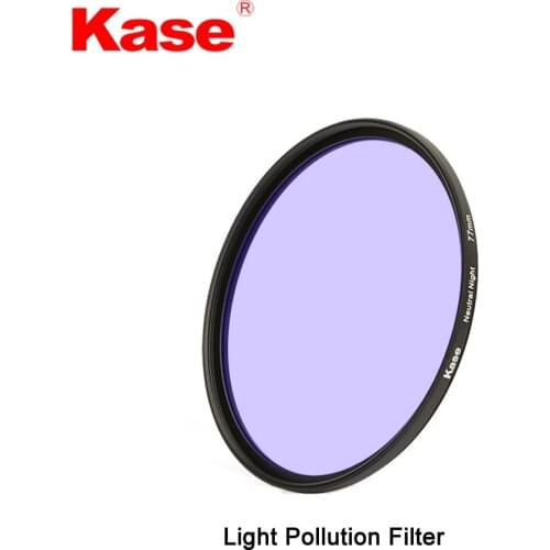 Kase 77mm/82mm Muti-coated HD Natural Night Light Pollution Clear-Night Filter Anti-Light Damage Optical Glass + Filter Bag