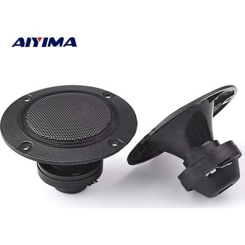 AIYIMA 2Pcs 4Inch Piezo Tweeter 45W Ceramics Piezo Treble Speaker Piezoelectric Audio Speaker Buzzer Treble DIY Home Theater