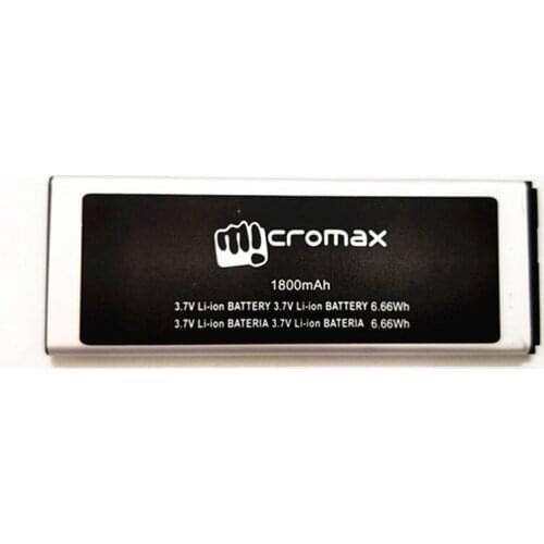 + Tracking Code New 1800mAh High Quality Battery For Micromax Q301mobile Phone