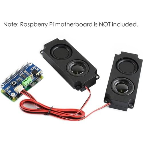 WM8960 Audio Output Expansion Board Sound Card Module HAT + Mini Speaker Starter Kit for Raspberry Pi RPI Zero W WH 3B Plus 4 4B