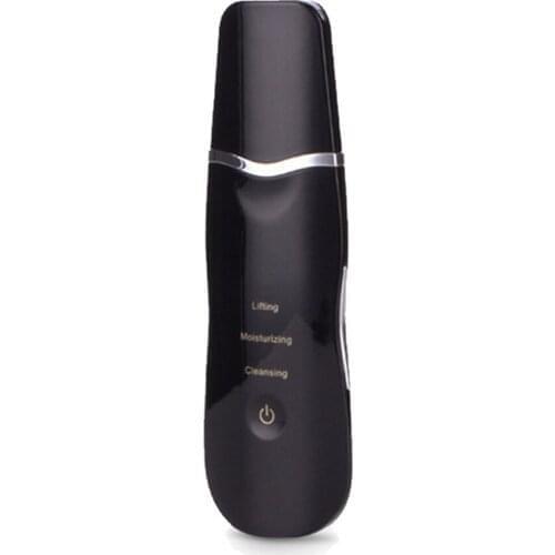 Portable Electric Ultrasonic Skin Scrubber Dirty Removal Exfolitating Wrinkle Removal Massage Device