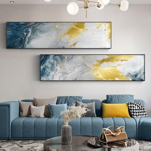 Luxury Modern Abstract Gold Geometry Canvas Paintings Posters and Prints Living Room Office Home Decor Nordic Wall Art Pictures