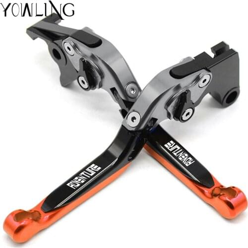 Motorcycle brakes lever Adjustable Foldable Lengthening brake clutch levers For 1290 Super Adventure S / R 2015 2016 2017