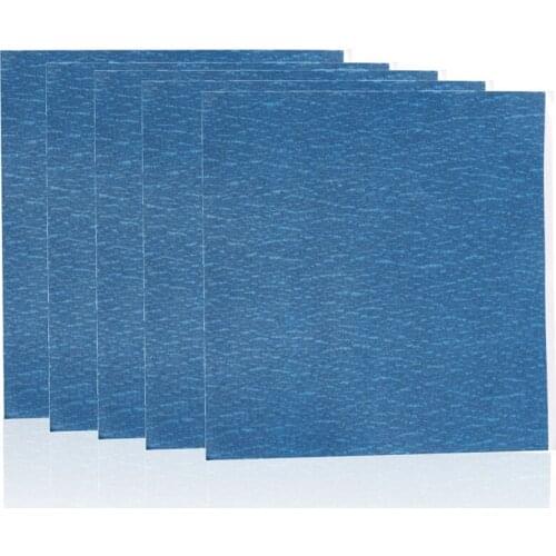 5x 200x210mm 3D Printer Heated Bed Blue High Temperature Tape Masking Adhesive
