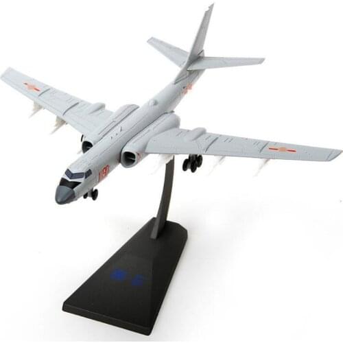Soviet Tu-16 China Ver Xian H-6 1/144 scale strategic bomber airplane toy model collection souvenir display