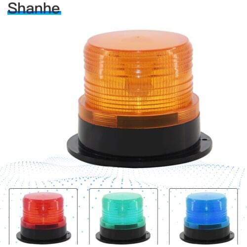 Strobe warning light mini traffic led flashing light lamp DC12-24V School bus car truck strobe signal warning light