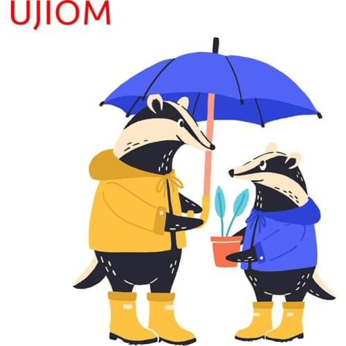 UJIOM Bathroom Stickers