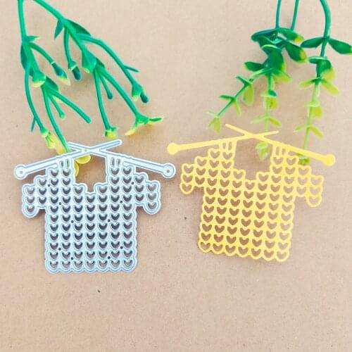 Clothing rack wool clothing sweater decorative metal cutting die cutting card paper knife stamping die