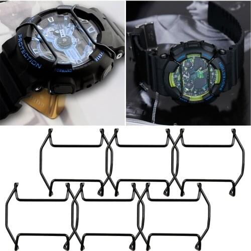 Gosear Stainless Steel Protective Guard Bumper for Casio G-Shock 5600 5610 6900 GA100 GX56\\\/GWX56 GG1000 GWG1000 9400