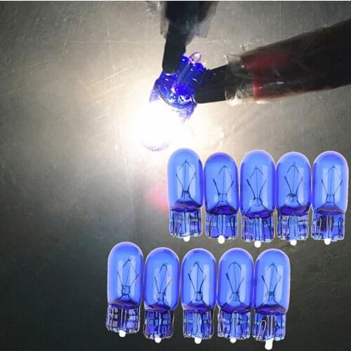 10x 168 W5W 5W White Globe Sidelight Front Headlight Bulb 12V