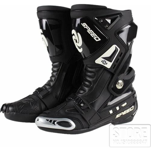 2021 Pro biker Motorcycle Protective Gear boots Speed botas Motocross Racing off-Road Racing Microfiber Leather boots