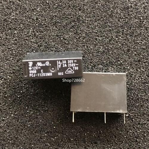 5PCS PCJ-112D3MH 3A/250VAC/30VDC 4pin