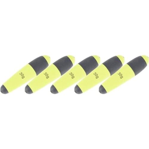5 pcs/pack EVA Foam Bobber Float Floatability Saltwater Fishing Buoys Catfish Pique Floats Live Bait