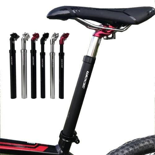 【New store 】 Suspension Seatpost Shock Absorber Damping Alu MTB Mountain Bike Bicycle Seat Post 27.2 / 31.6X350MM
