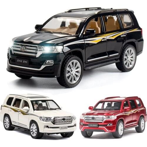 1:24 1:32 TOYOTA LAND CRUISER SUV Car Model Alloy Die Cast Classic Luxury Cars Favorites Gift Kids Toys Cars Free Shipping