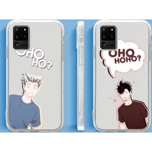 OYA Oya Haikyuu Phone Case For Samsung Galaxy Note 4 8 9 10 20 S8 S9 S10 S10E S20 Plus UITRA Ultra transparent art prime soft