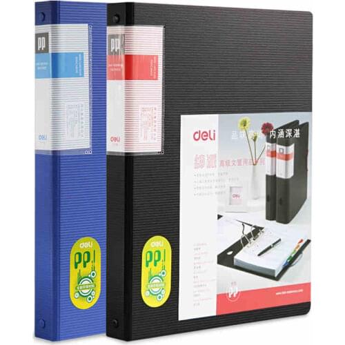Deli Business Card Book Large Capacity Card Stock Business Card Organiser Name Card Book Cardkeep Storage Business Cards
