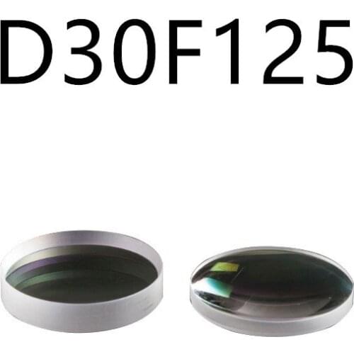 Diameter 30 mm with Focal length 125 mm Plano-convex focusing lens composite for laser cutting machine