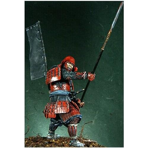 New Unassembled 1/18 90mm ancient man warrior stand (WITH BASE ) Resin Figure Unpainted Model Kit