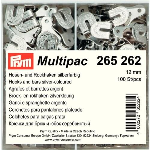 Germany Prym pants hook / skirt hook 265262/265265/265266/265268, crochets pantalon trouser hooks, patchwork, manual diy