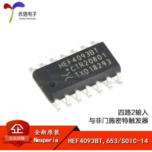 HEF4093BT,653 SOIC-14 2
