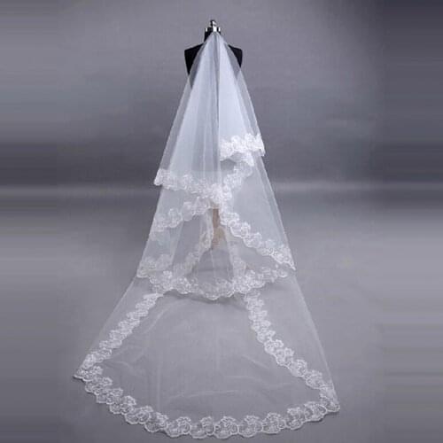 LOVSKYLINE Wedding Lace Veils