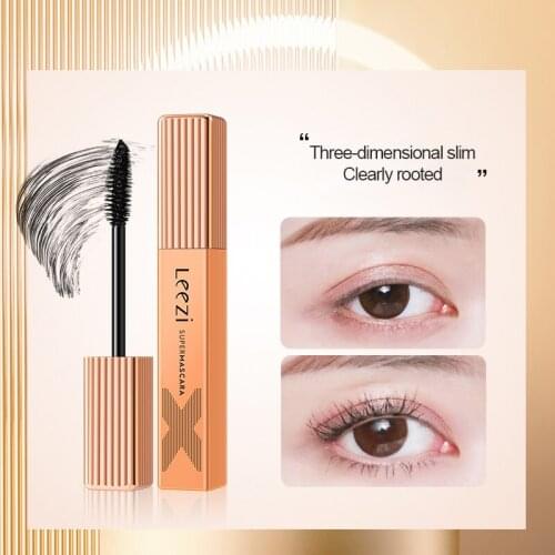 Brushed Long Slender Thick Mascara Thick, Waterproof And Elegant Star Lashes Black Eyelash Extension Mascara Black TSLM1