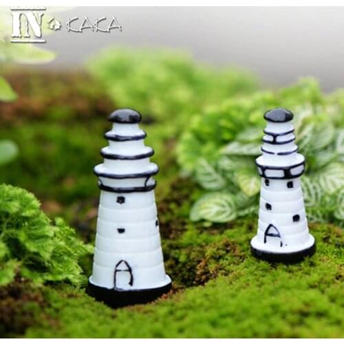 Micro Landscape Garden Decoration Miniatures Mini Tower Building Model Figures Terrariums/Dollhouse/Aquarium DIY Accessories