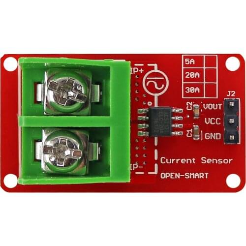 Current Sensor Module 20A Range ACS712 AC Current Sensor DC Hall Current Sensor module for Arduino