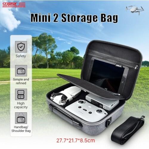 Mavic Mini 2 Portable Handbag Travel Carry Case Waterproof Carrying Travel Case Storage Bag Box for DJI Mavic Mini 2 Accessories