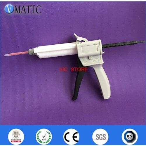 High Quality 10:1 Dental Impression Mixing Dispenser Dispensing Caulking Gun 50ml/cc Glue Dispensing Gun