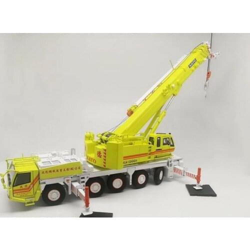Rare! Original Kato Ka-1300r Allterr Crane Yellow 1:50 Scale Diecast Model with Small Gift