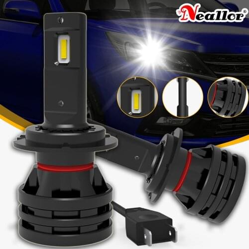 H7 Led Headlights Super Bright 12v Daytime Running Lights Fog Bulbs On Cars Auto Diode Lamps For Vw t5 t4 Golf 4 5 7 Polo 6r 9n