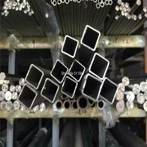 10pcs Titanium square tube Grade 2 Gr.2 Gr2 titanium metal Trangle Corner SEAMLESS tube ,free shipping