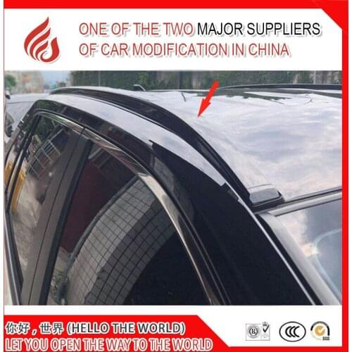 Aluminium alloy screw install side rail bar roof rack for RAV4 2019 2020 19 20 roof rack
