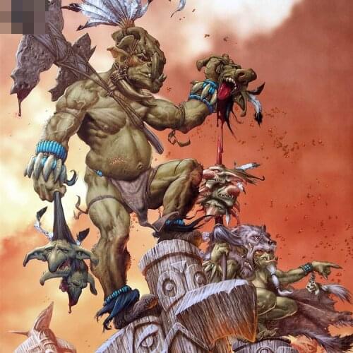 1/24 Resin Model figure GK Bidziil and Quidel In battle Fantasy theme Unassembled and unpainted kit