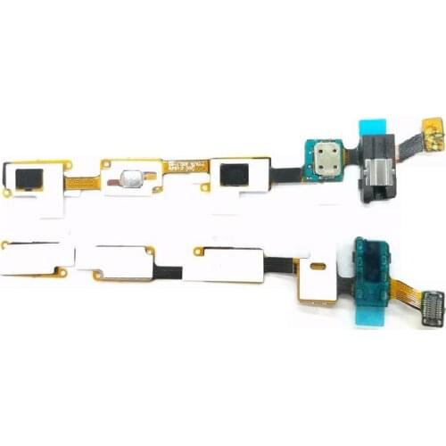 10PCS/LOT, forSamsung J7 J700 J700F Home Button + Sensor keypad Flex Cable with Audio Jack Earphone Headphone Ribbon