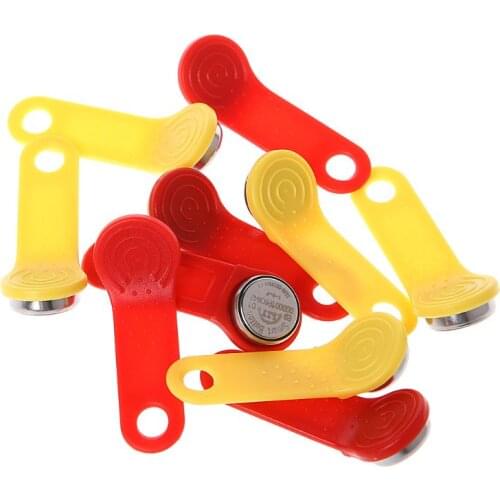 10pcs/lot rewritable RFID Touch Memory key RW1990 iButton for copy card Sauna dallas keys cards